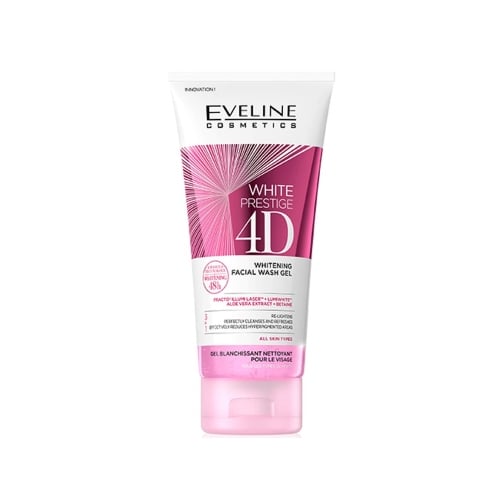 Eveline White Prestige 4D Whitening Facial Wash Gel 